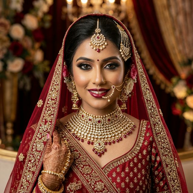 Bridal Makeup HD Airbrush Theni